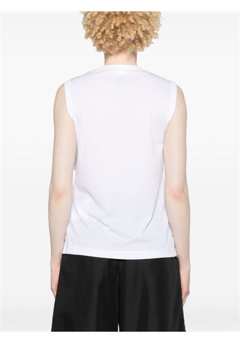 White knot-detailed tank top Comme des garcons - women COMME DES GARCONS | GMT0022